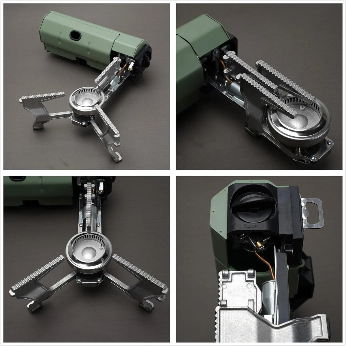 Camping Stove Foldable Aluminum Alloy Adjustable Flame