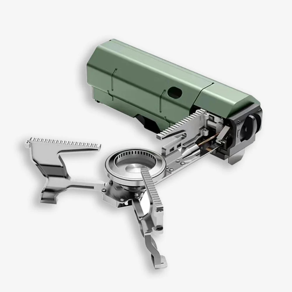 Camping Stove Foldable Aluminum Alloy Adjustable Flame