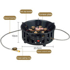 Camping Stove Foldable Stainless Steel & Copper Burners