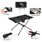 Camping Table Lightweight Foldable Aluminum With Carry Bag