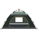 Camping Tent Automatic Pop-Up Full Mosquito Net Aluminum Poles