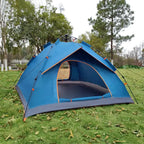 Camping Tent Automatic Pop-Up Full Mosquito Net Aluminum Poles