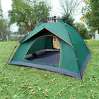 Camping Tent Automatic Pop-Up Full Mosquito Net Aluminum Poles