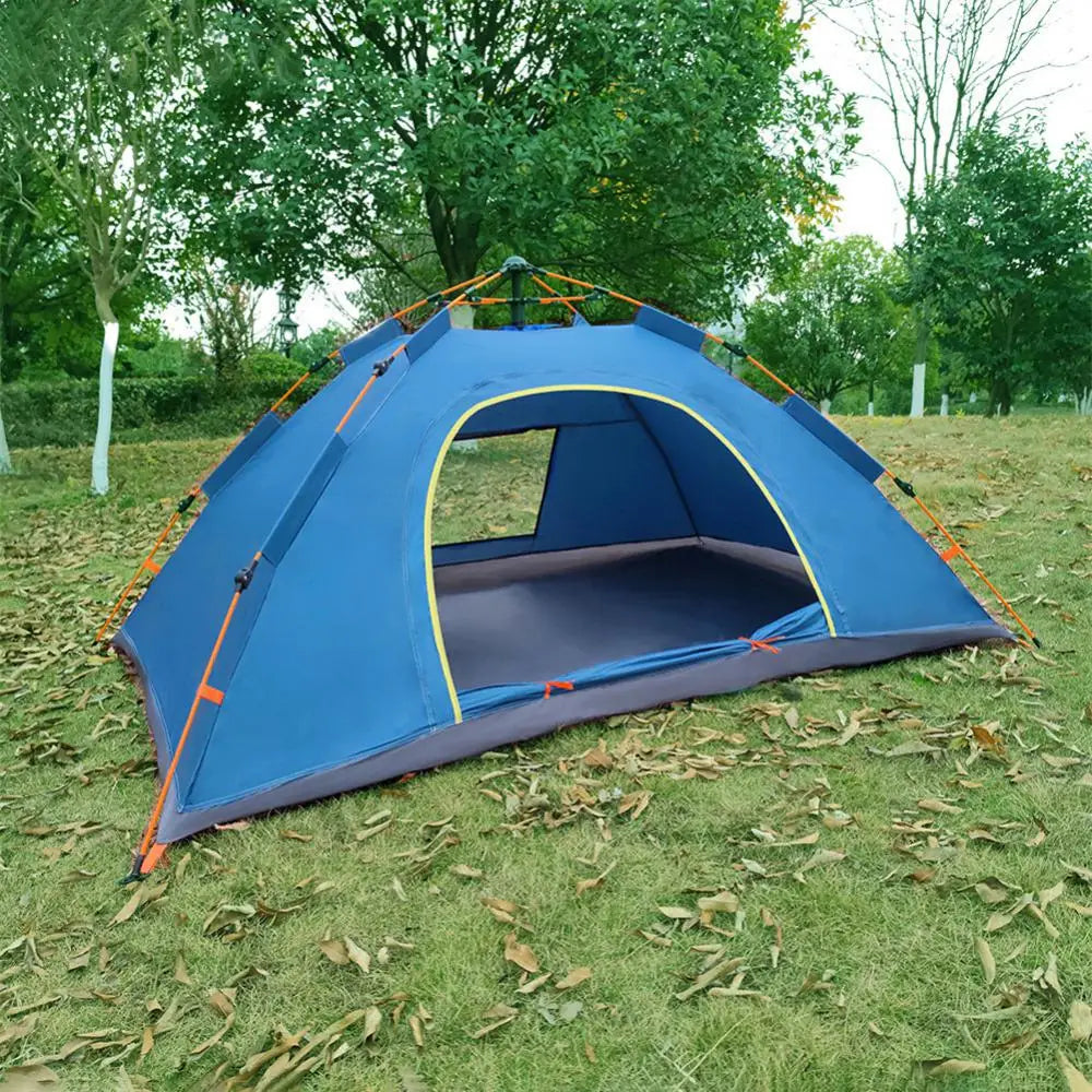 Camping Tent Automatic Quick-Open Ventilated Double-Layer Mosquito Net
