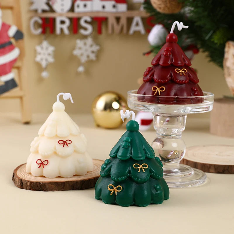 Candle Christmas Tree Hand-Poured Scented & Gift-Ready