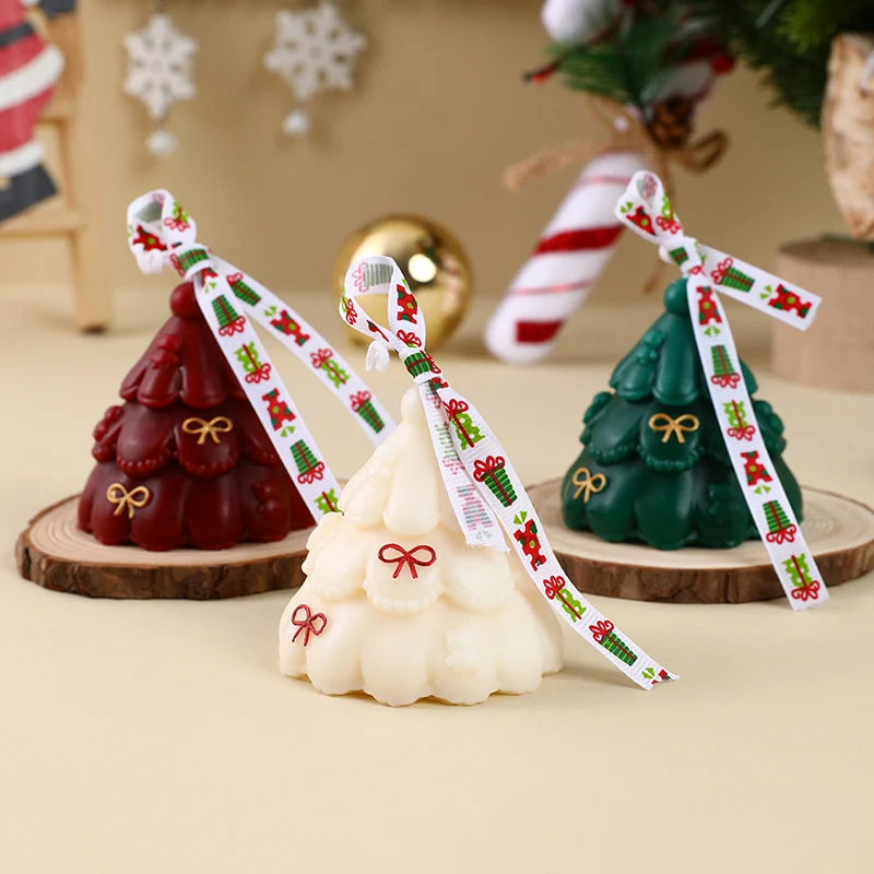 Candle Christmas Tree Hand-Poured Scented & Gift-Ready