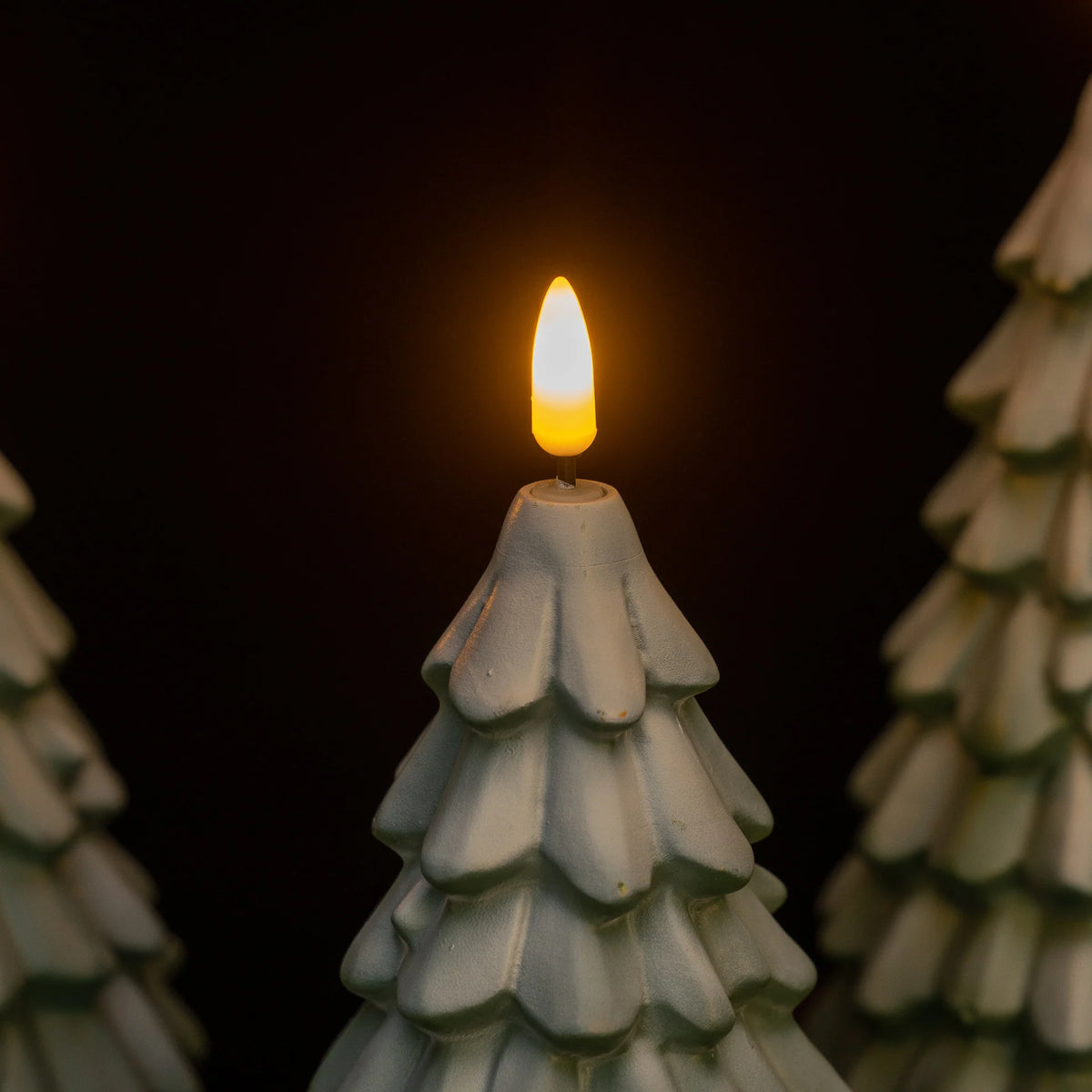 Candle Christmas Tree Sculpted Clean-Burning & Eco-Friendly
