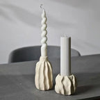 Candle Holder Handcrafted Ceramic For Taper Candles