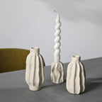Candle Holder Handcrafted Ceramic For Taper Candles