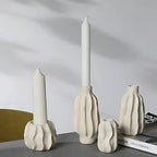 Candle Holder Handcrafted Ceramic For Taper Candles