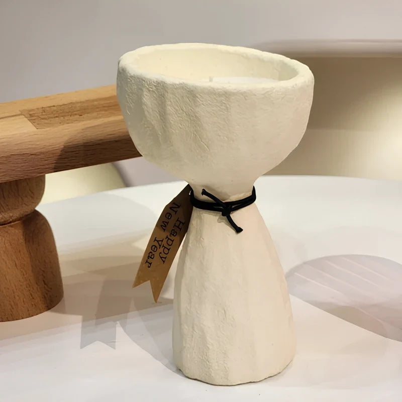 Candle Holder Heat-Resistant Cement Nordic Minimalist