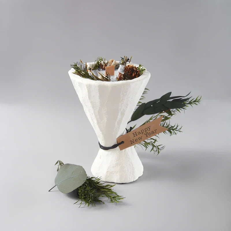 Candle Holder Heat-Resistant Cement Nordic Minimalist