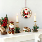 Candle Holder Iron Christmas Motifs For Taper Candles