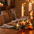 Candle Holder Iron Christmas Motifs For Taper Candles