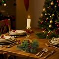 Candle Holder Iron Christmas Motifs For Taper Candles