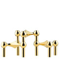 Candle Holder Molecular Structure Stainless Steel