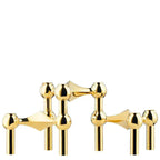 Candle Holder Molecular Structure Stainless Steel