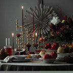 Candle Holder Molecular Structure Stainless Steel