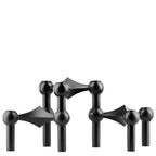 Candle Holder Molecular Structure Stainless Steel