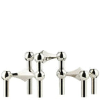 Candle Holder Molecular Structure Stainless Steel