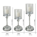 Candle Holder Nordic Minimalist Metal Finish & Multiple Heights