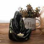 Candle Holder Resin Gothic Sculpted Fits Cup Candles