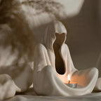 Candle Holder Resin Gothic Sculpted Fits Cup Candles