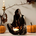 Candle Holder Resin Gothic Sculpted Fits Cup Candles