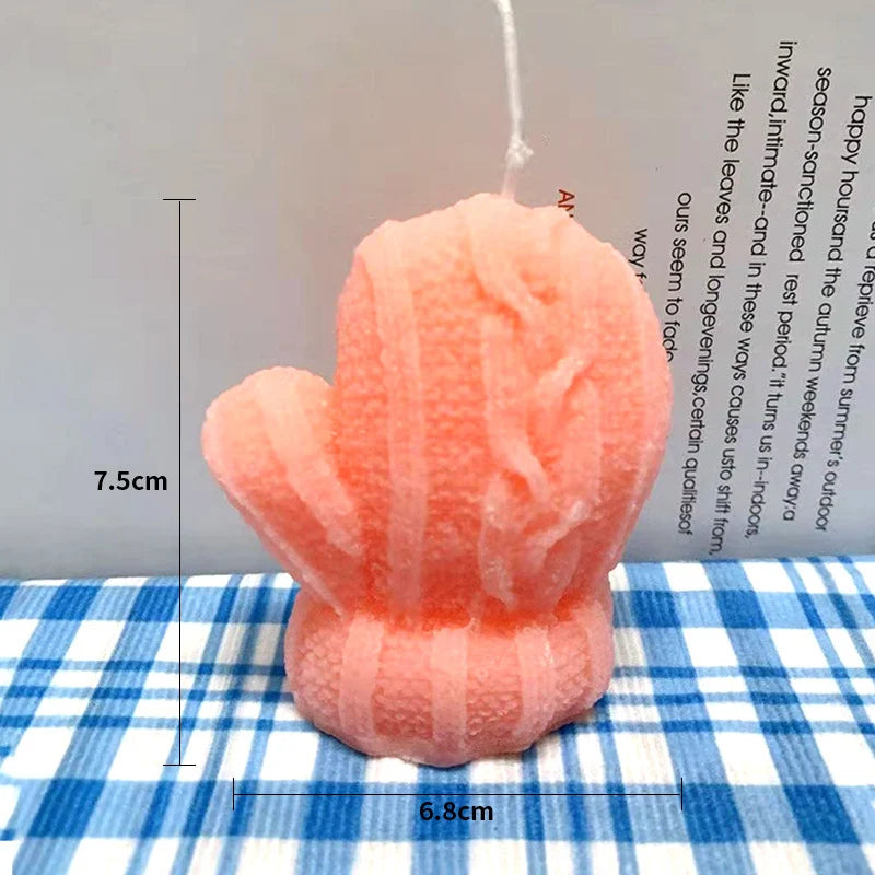 Candle Mini Cactus Sculptural Hand-Poured