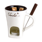Candle-Powered Dishwasher-Safe Ceramic Fondue Set (2-Pack)