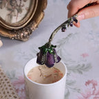 Candle Snuffer Smoke-Free Vintage Floral Zinc Alloy