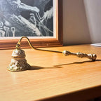 Candle Snuffer Smoke-Free Vintage Floral Zinc Alloy