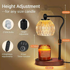 Candle Warmer Lamp Adjustable Positioning Ambient Light