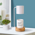 Candle Warmer Lamp Timer & Dimmer Solid Wood Base