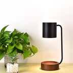 Candle Warmer Lamp Timer & Dimmer Solid Wood Base