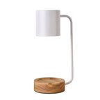 Candle Warmer Lamp Timer & Dimmer Solid Wood Base