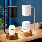 Candle Warmer Lamp Timer & Dimmer Solid Wood Base