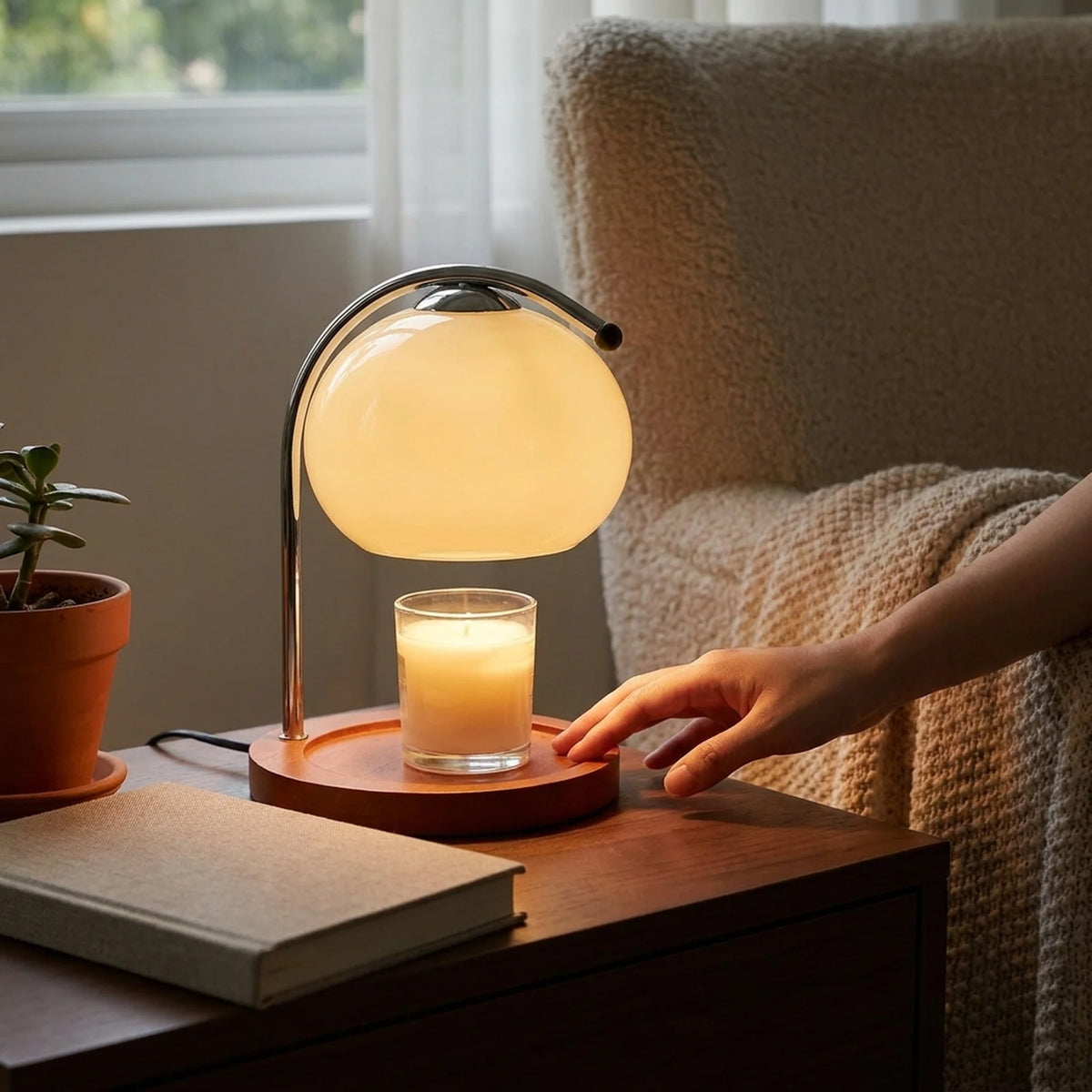 Candle Warming Lamp Flameless Even Warming Mood Lighting