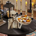 Candy & Serving Bowl Gothic Resin Weather-Resistant