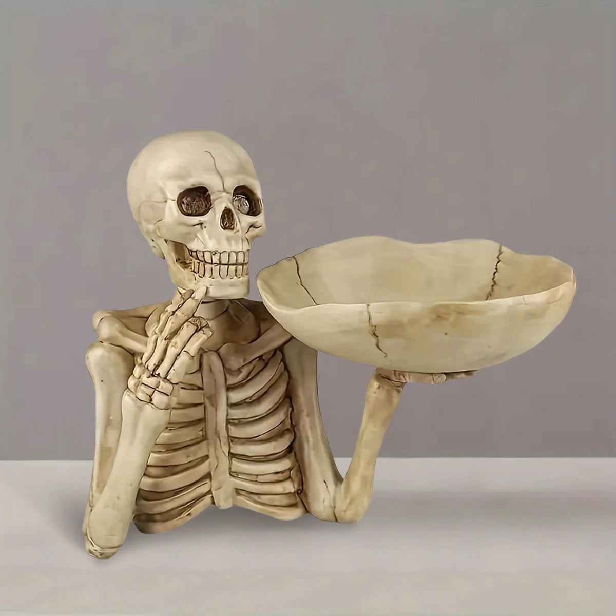 Candy & Serving Bowl Gothic Resin Weather-Resistant