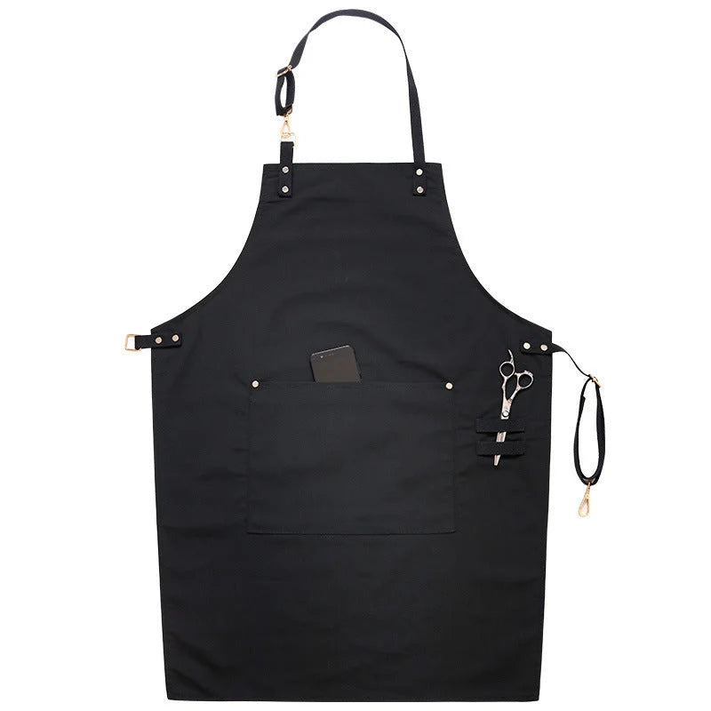 Canvas Apron Adjustable Fit & Front Pocket