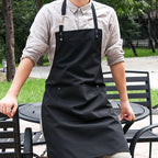 Canvas Apron Adjustable Fit & Front Pocket
