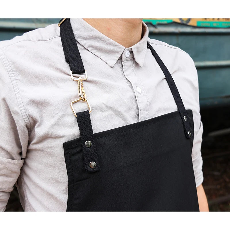 Canvas Apron Adjustable Fit & Front Pocket