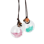 Car Air Freshener Borosilicate Glass Dried Chrysanthemum