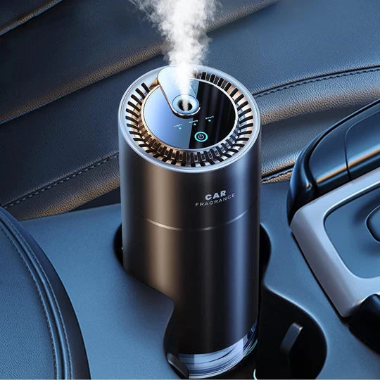Car Air Freshener Ignition-Activated Aluminum 60-Day Runtime