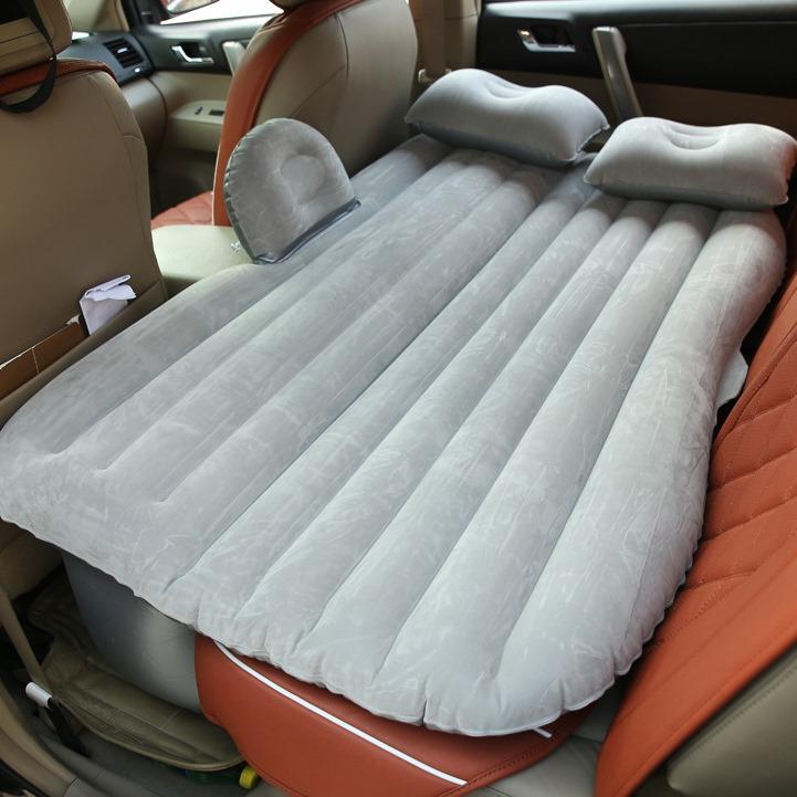 Car Air Mattress Back Seat Electric Pump Foldable & Portable