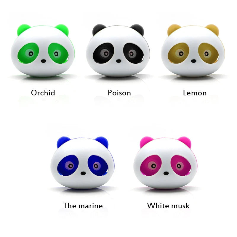 Car Air Vent Diffuser Panda Design Clip-On Eco-Friendly