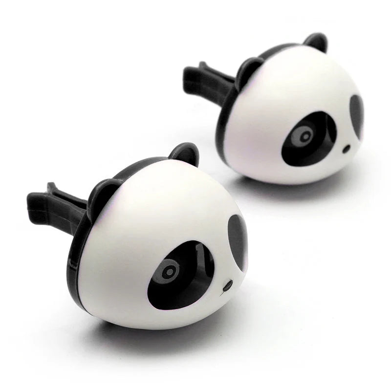 Car Air Vent Diffuser Panda Design Clip-On Eco-Friendly
