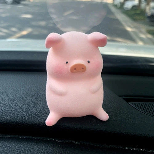 Car Air Vent Perfume Clip Cartoon Pig Resin