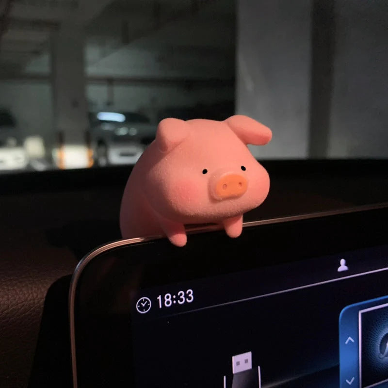 Car Air Vent Perfume Clip Cartoon Pig Resin